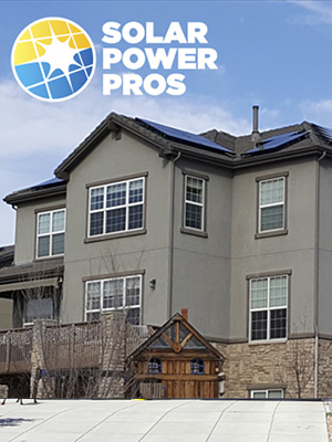 rooftop solar array for residential home