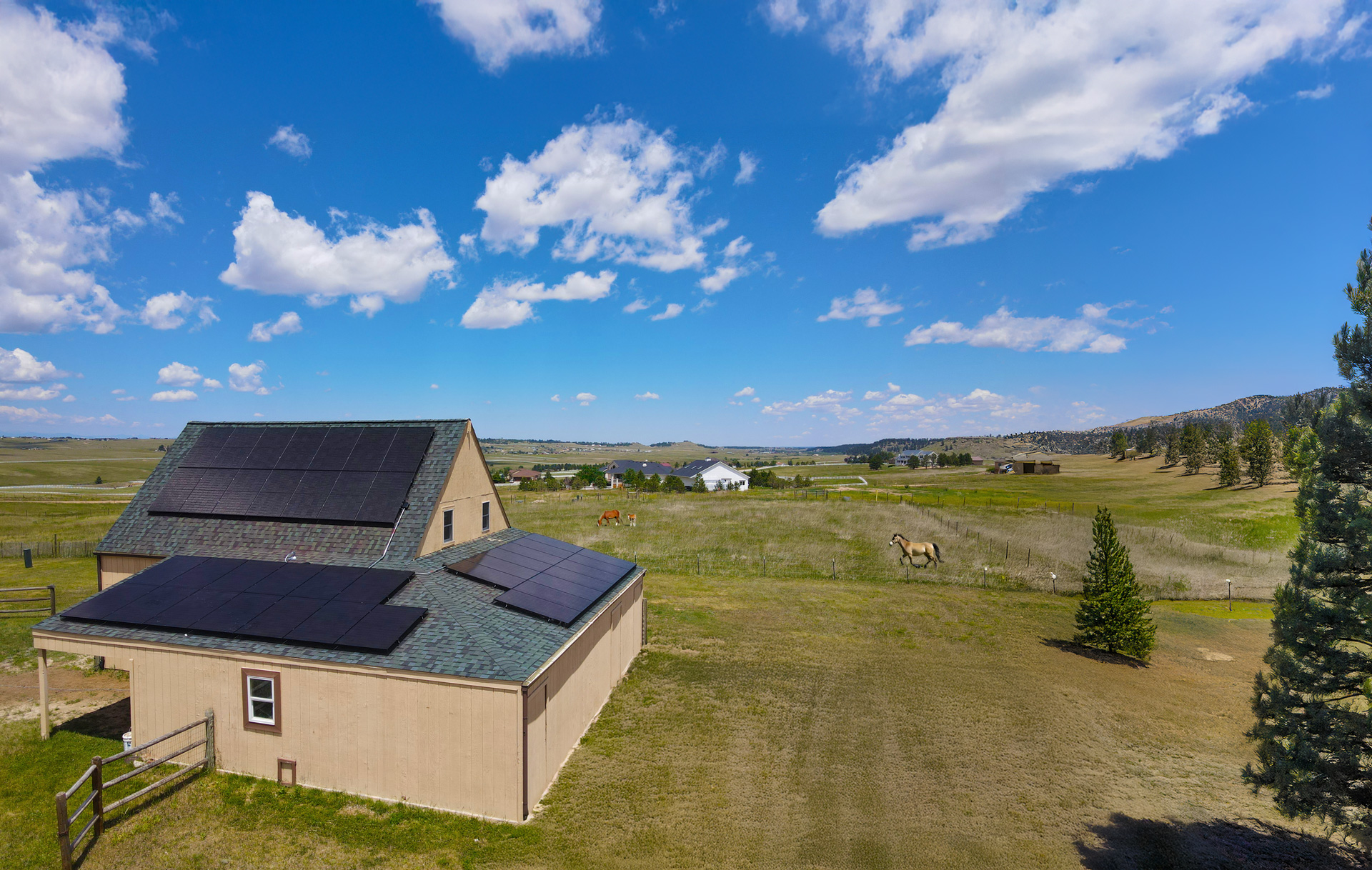 2026 CORE Electric Rates Increases Impact Local Homeowners | Home in Parker Colorado with Rooftop Solar Panels