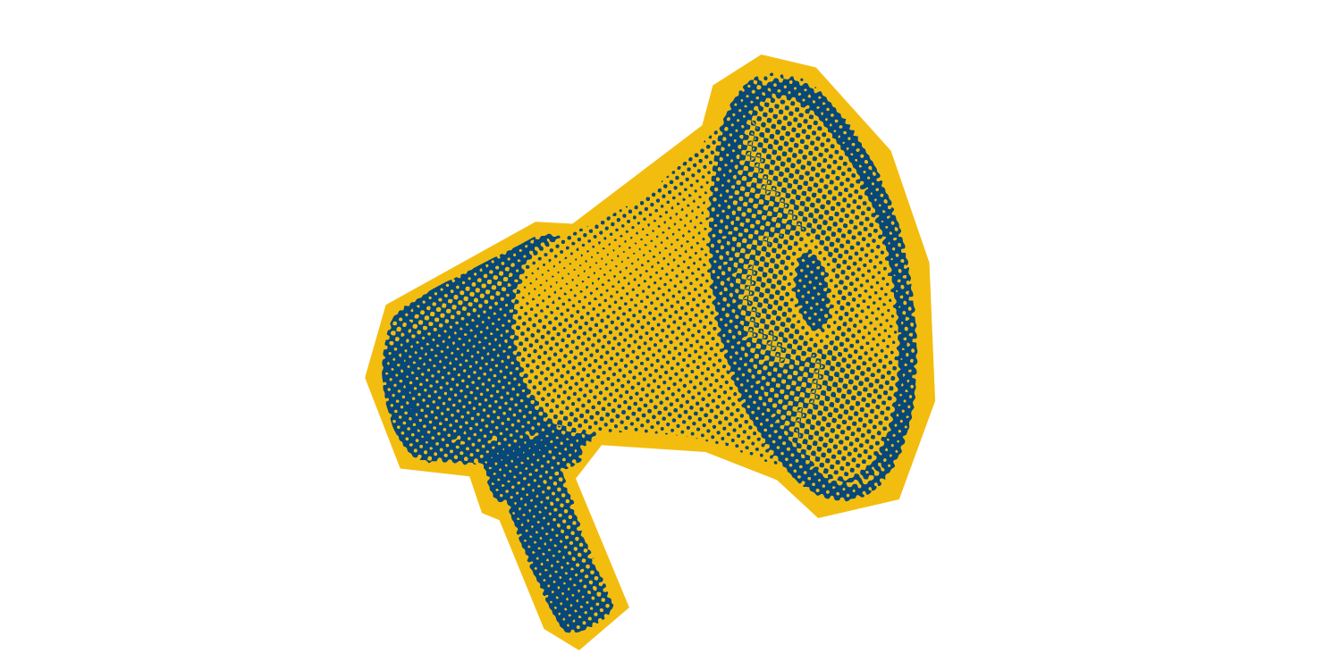 megaphone graphic