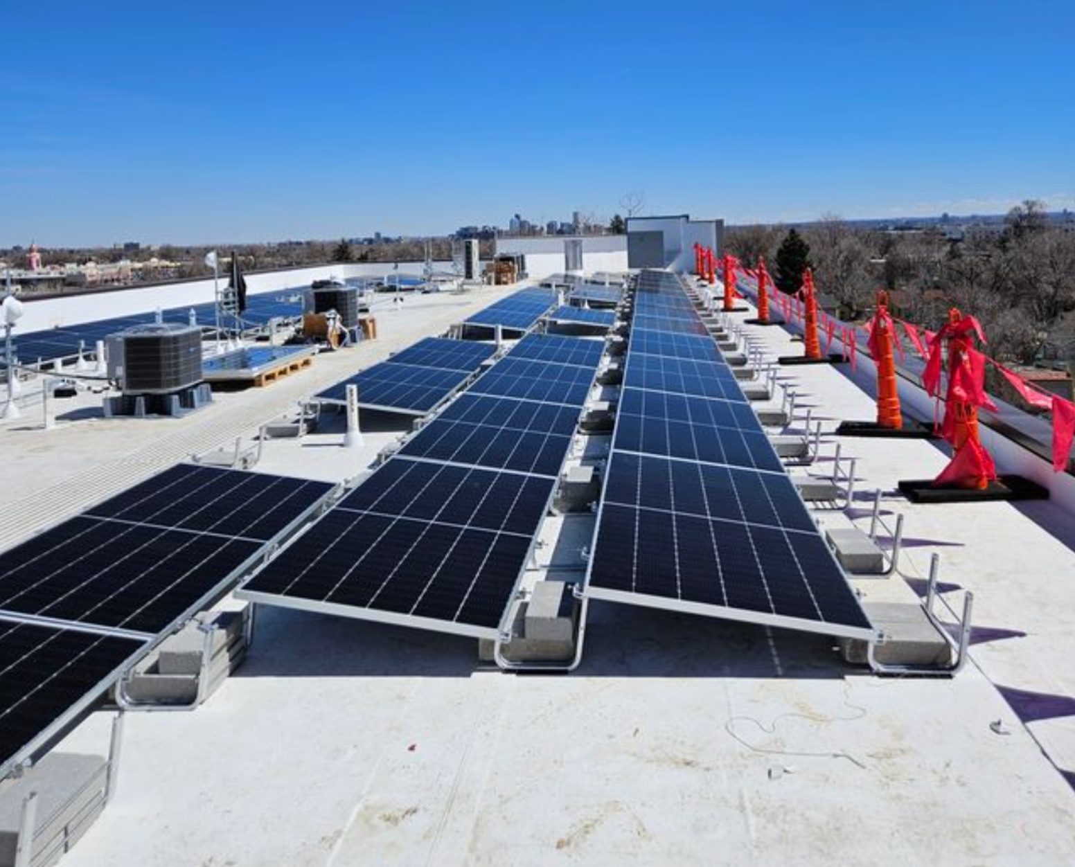 Mounting Solar Panels on Flat Roof (EPDM, TPO, PVC) | Solar Power Pros